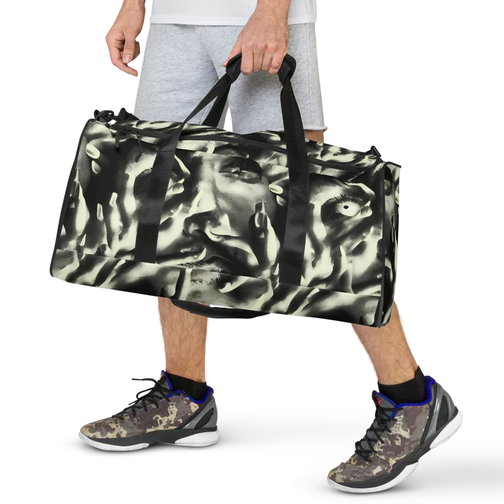 Shadowed Mystique on Duffle Bag — Front