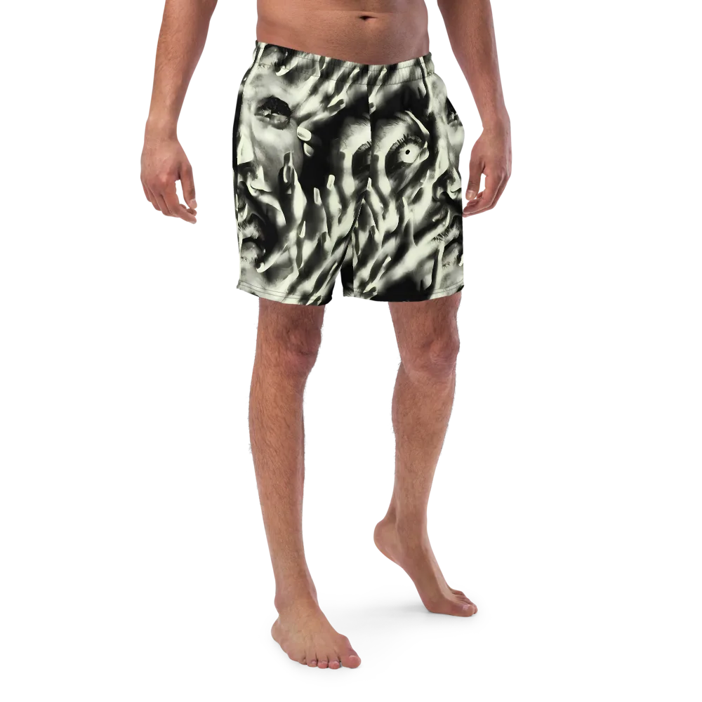 Shadowed Mystique on Swim Trunks — Front