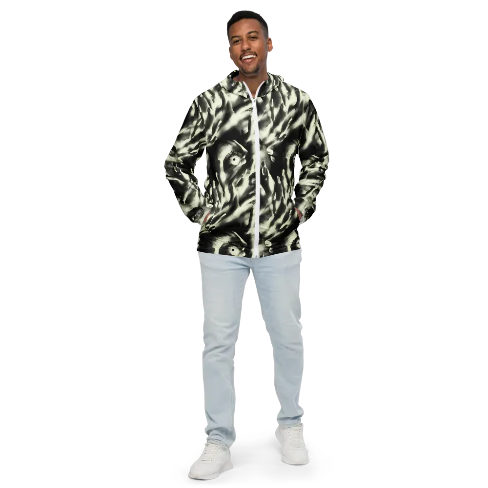 Shadowed Mystique on Men's Windbreaker — Front