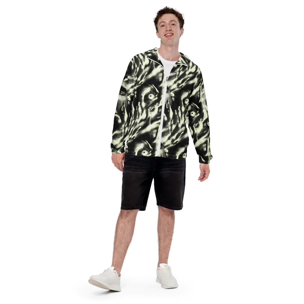 Shadowed Mystique on Men's Windbreaker — Front