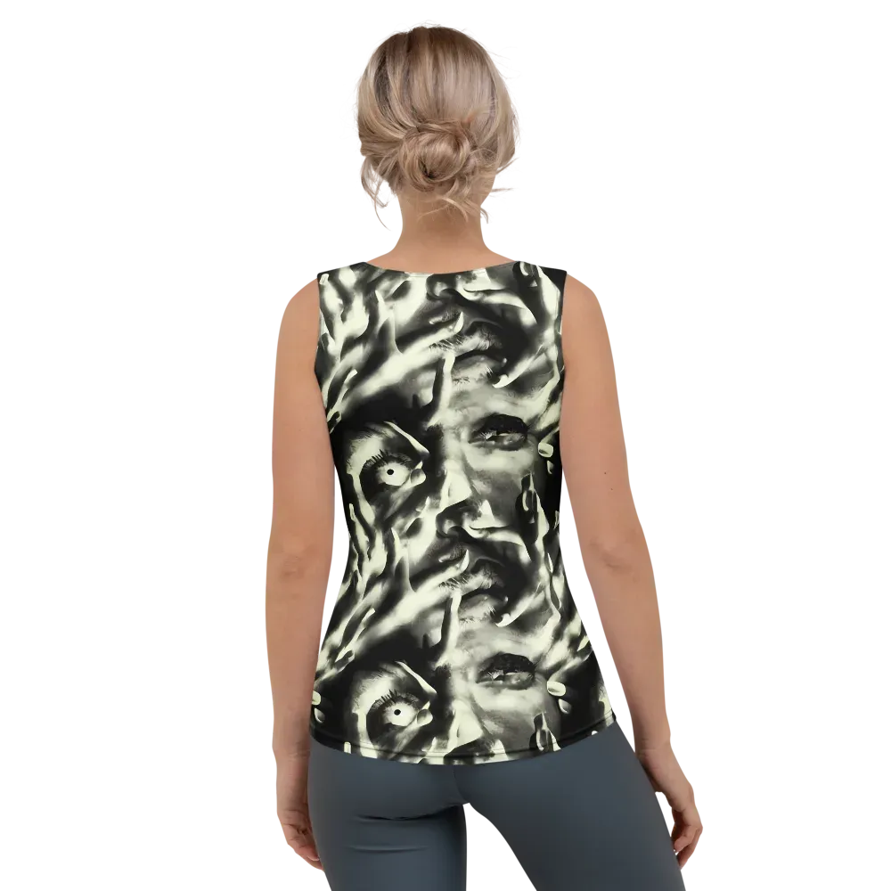 Shadowed Mystique on Women's Tank Top — Back