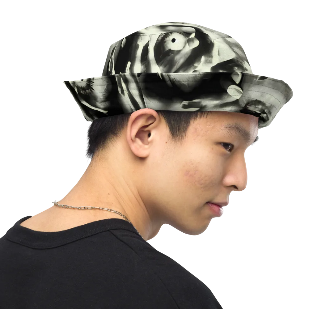 Shadowed Mystique on Reversible Bucket Hat — Right Outside