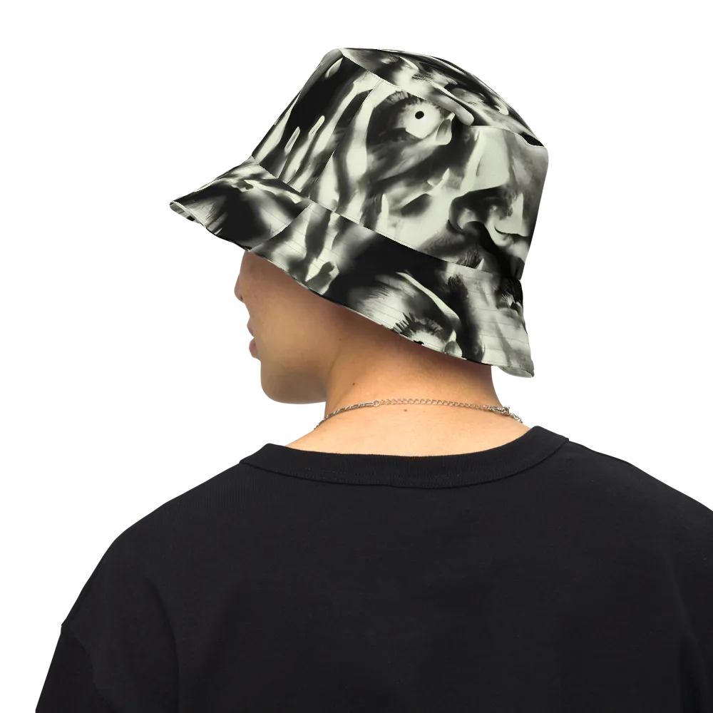 Shadowed Mystique on Reversible Bucket Hat — Back Inside