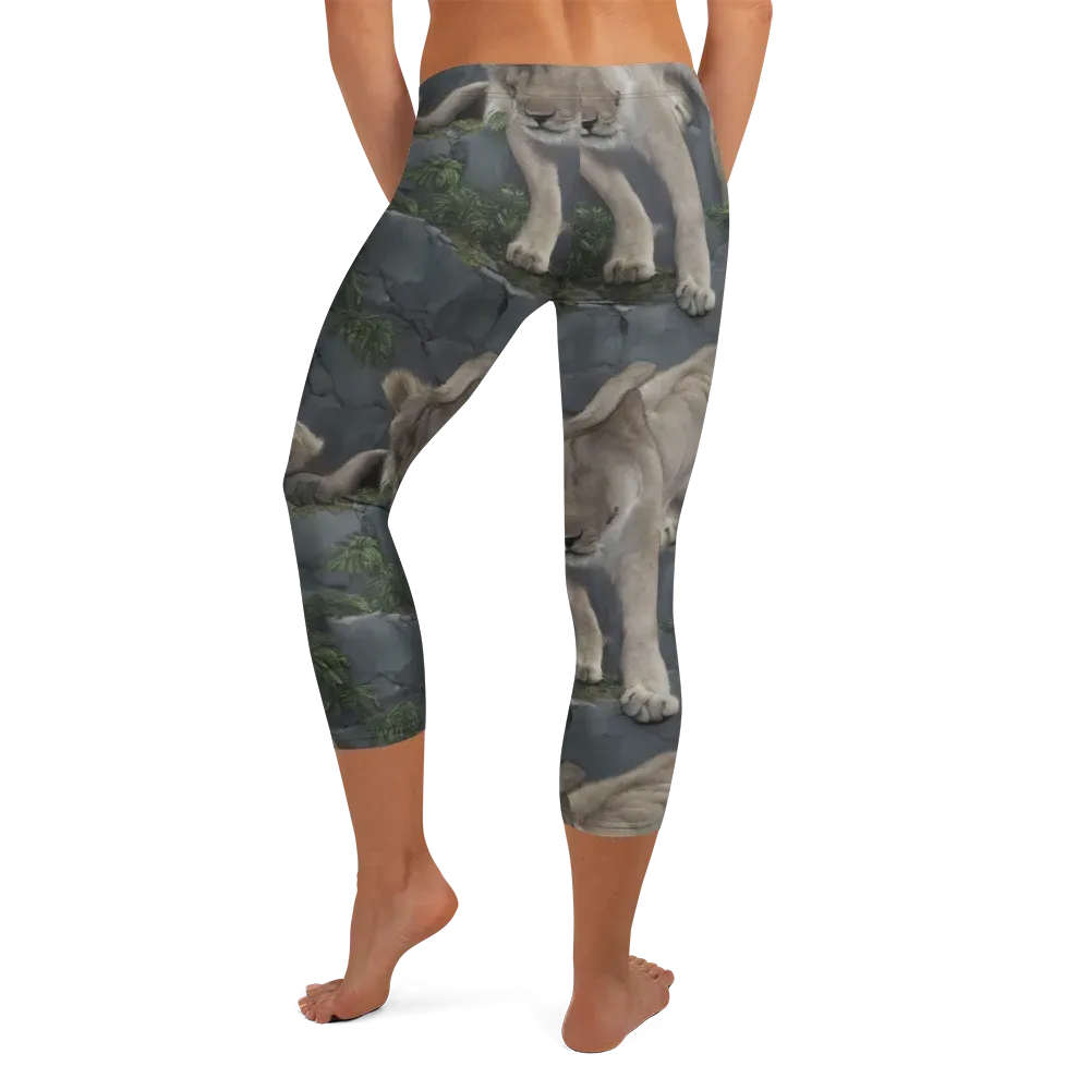 Tessellation on Capri Leggings — Back