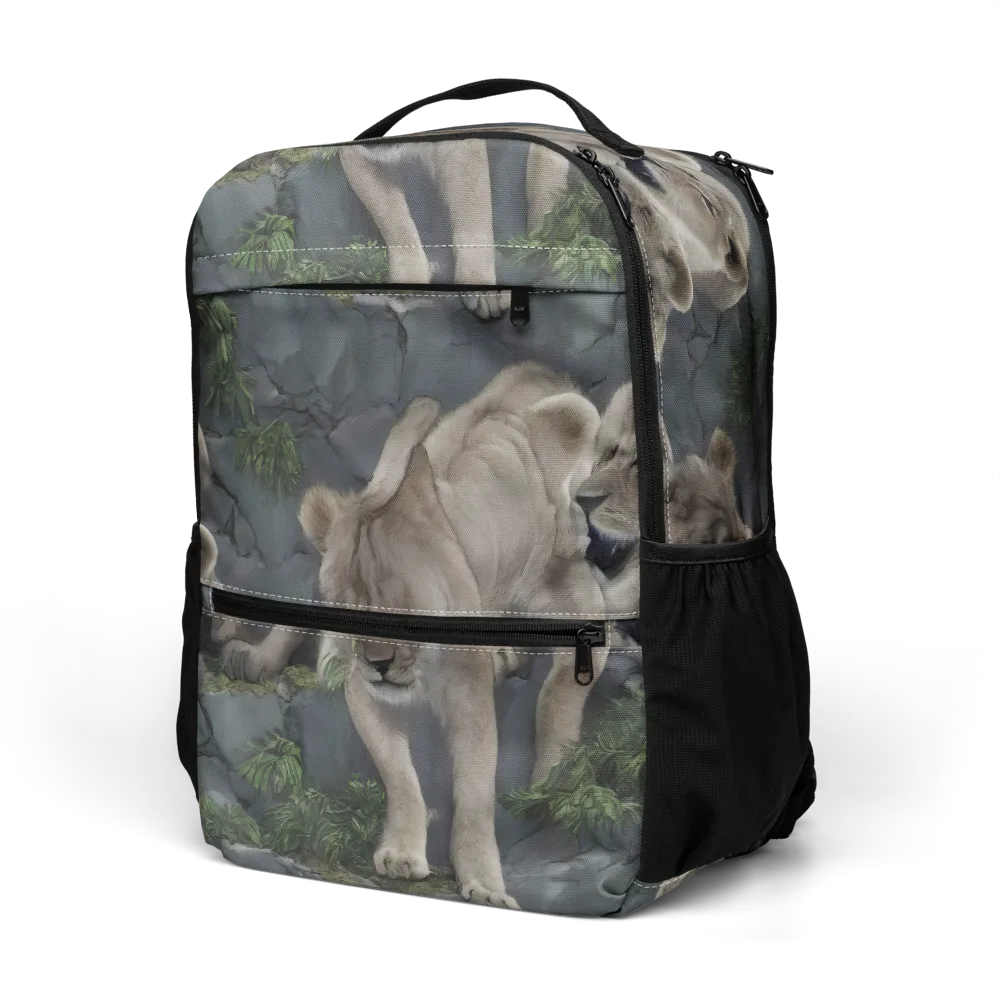 Tessellation on Utility Backpack — Left Front