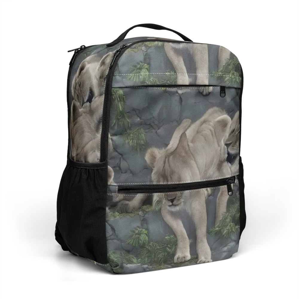 Tessellation on Utility Backpack — Right Front