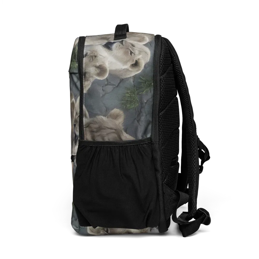Tessellation on Utility Backpack — Left