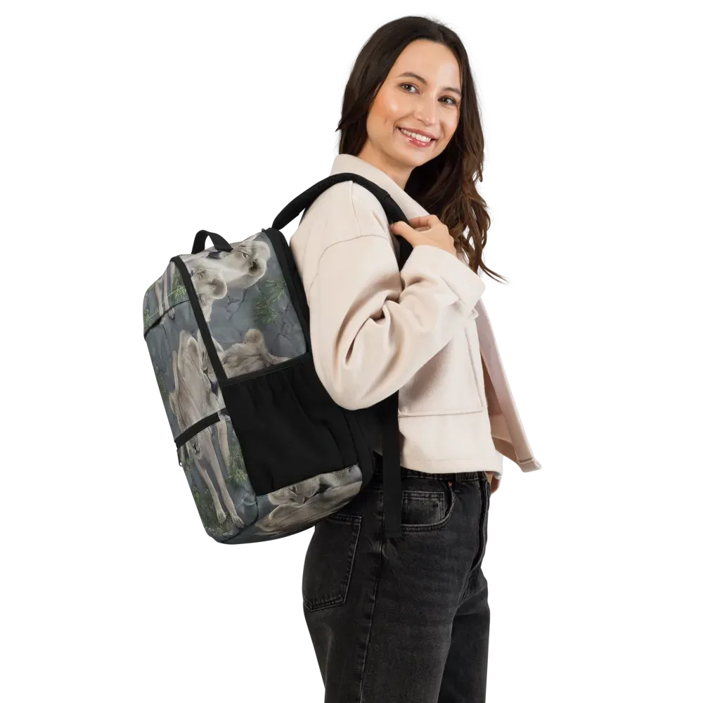 Tessellation on Utility Backpack — Right