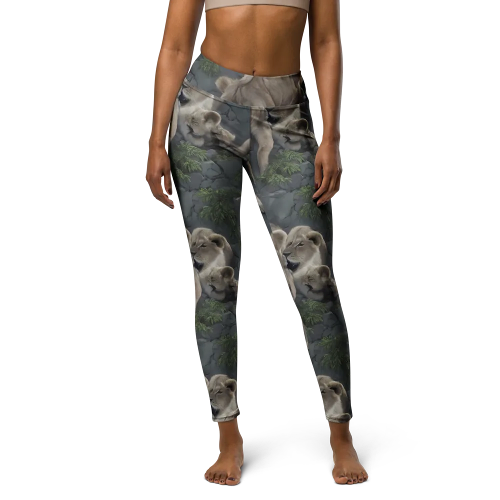 Tessellation on Yoga Leggings — Front