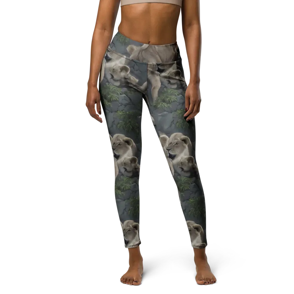 Tessellation on Yoga Leggings — Front