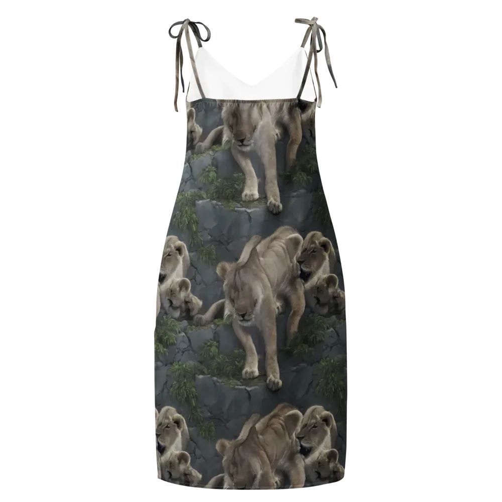 Tessellation on Slip Dress — Back
