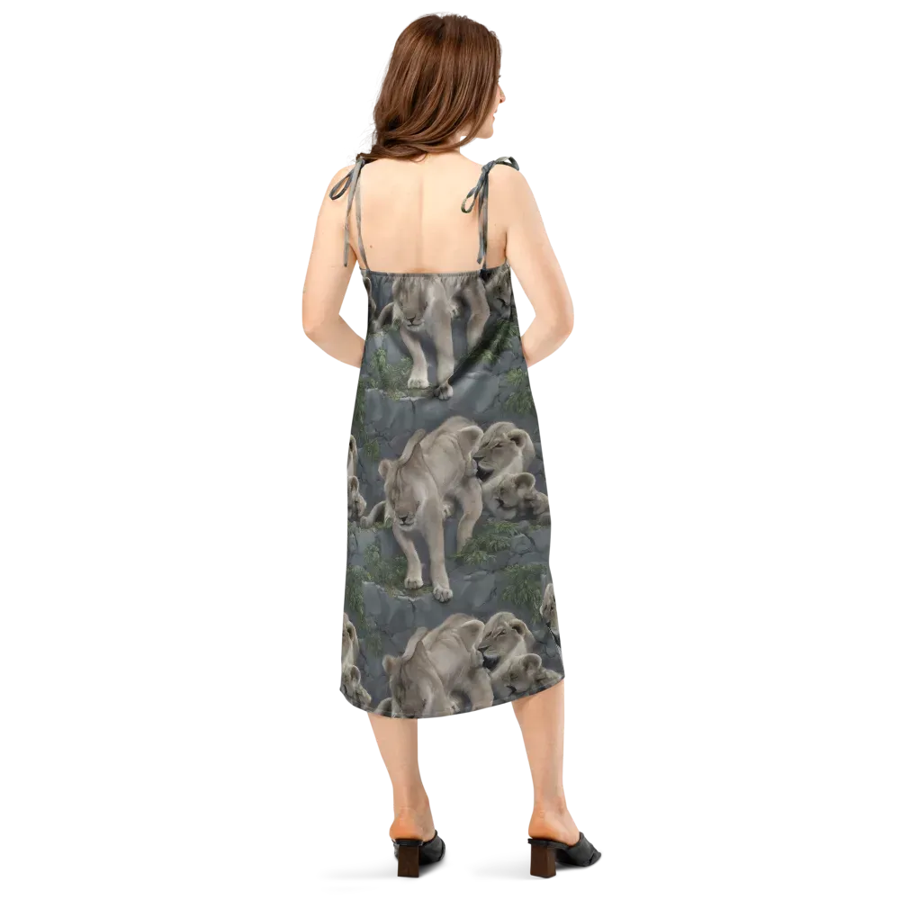 Tessellation on Slip Dress — Back