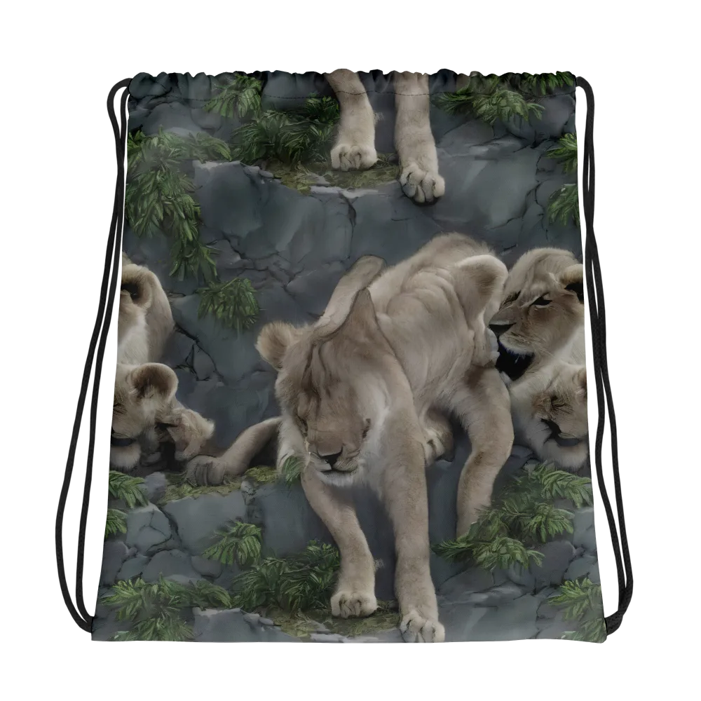 Tessellation on Drawstring Bag — Photo