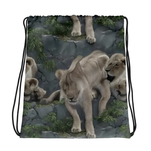 Tessellation on a Drawstring Bag