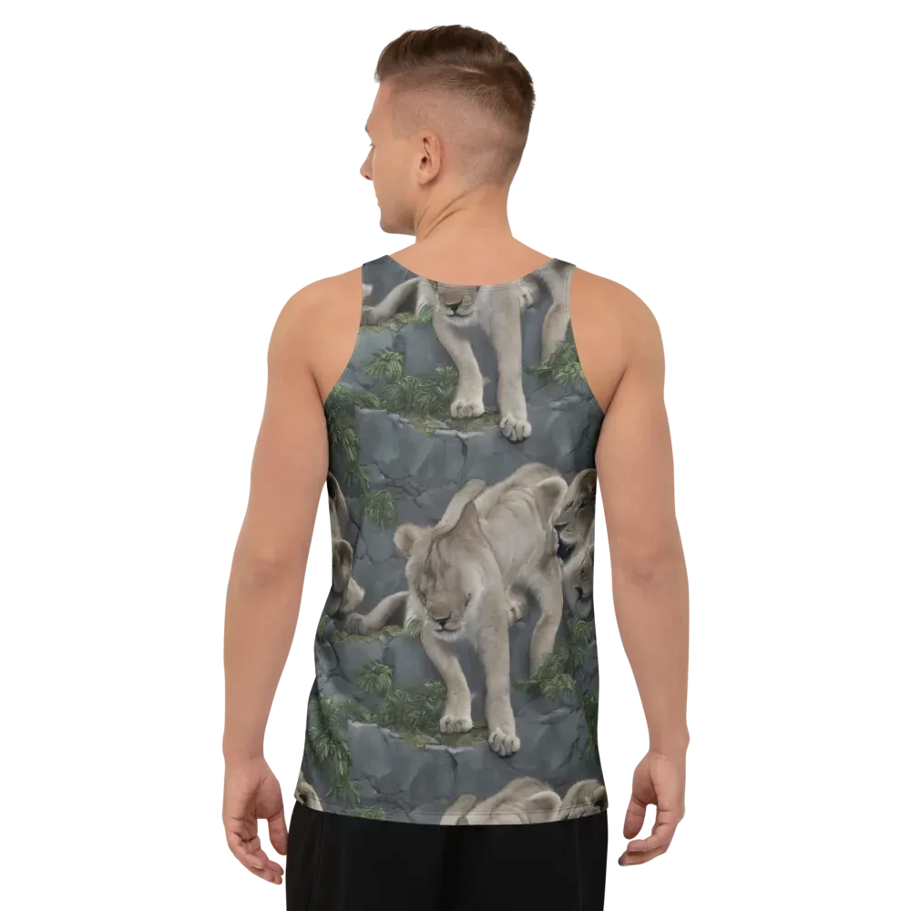 Tessellation on Men's Tank Top — Back