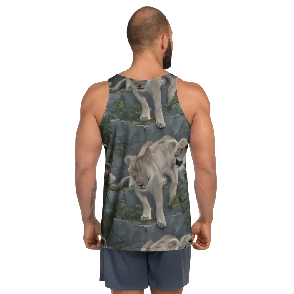 Tessellation on Men's Tank Top — Back