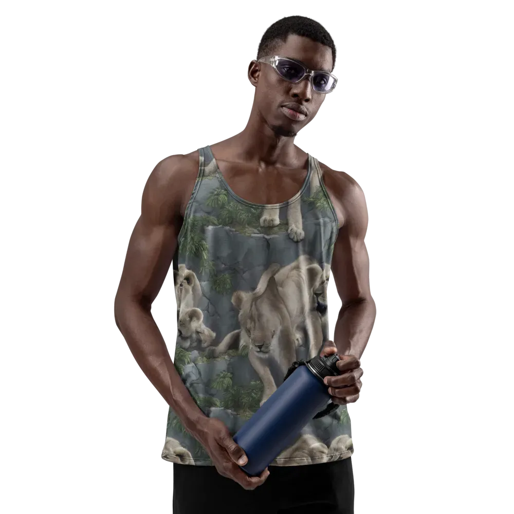 Tessellation on Men's Tank Top — Front