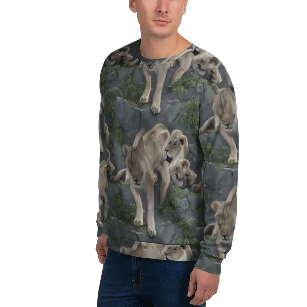 Tessellation on Sweatshirt — Left Front
