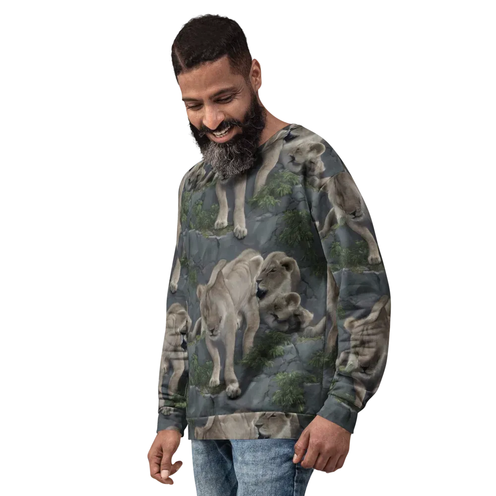 Tessellation on Sweatshirt — Left Front