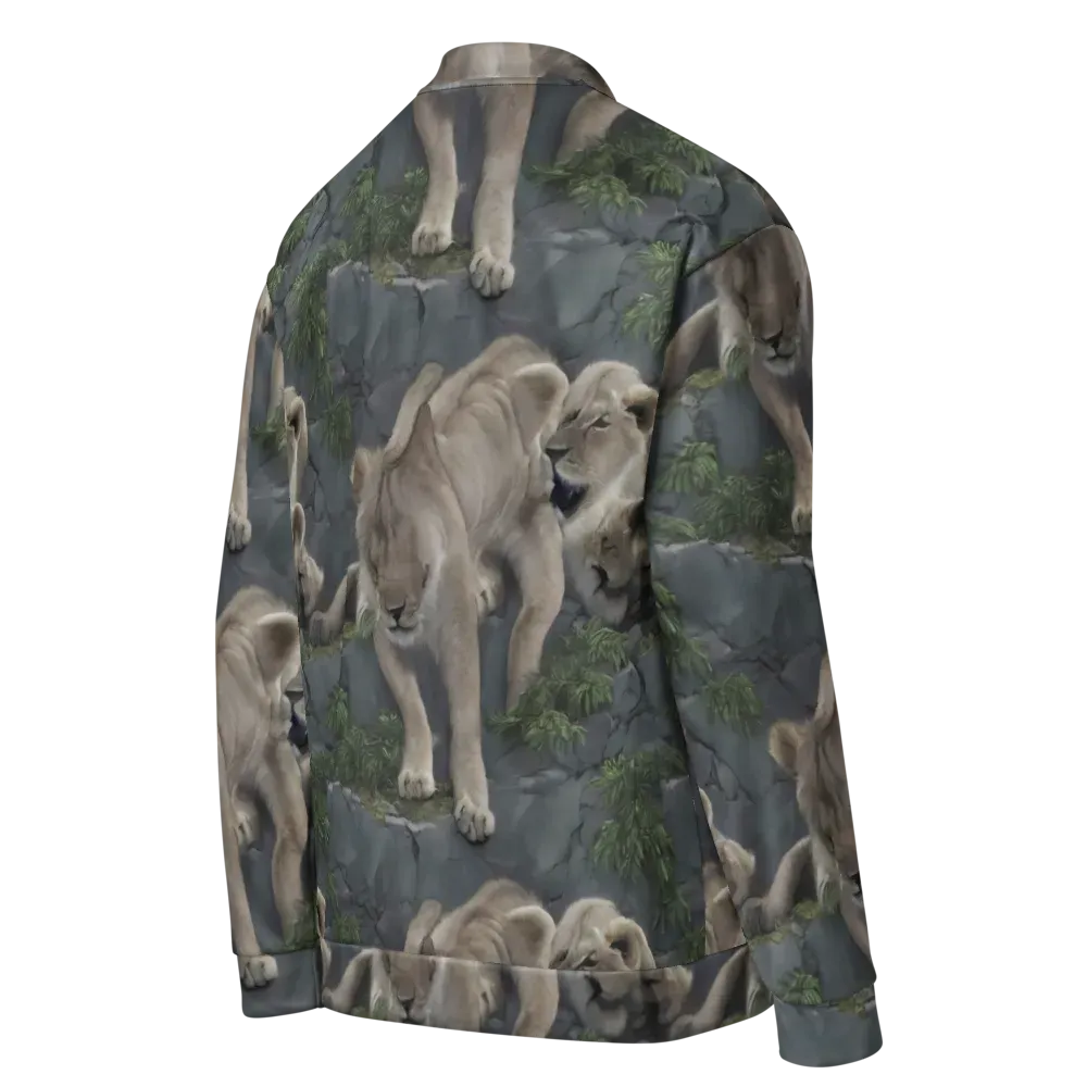 Tessellation on Bomber Jacket — Right Back