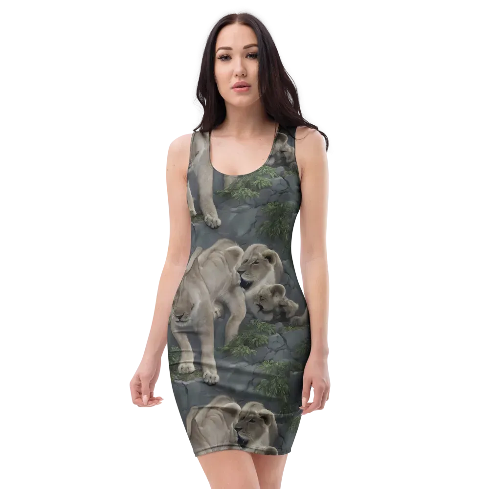 Tessellation on Bodycon Dress — Front