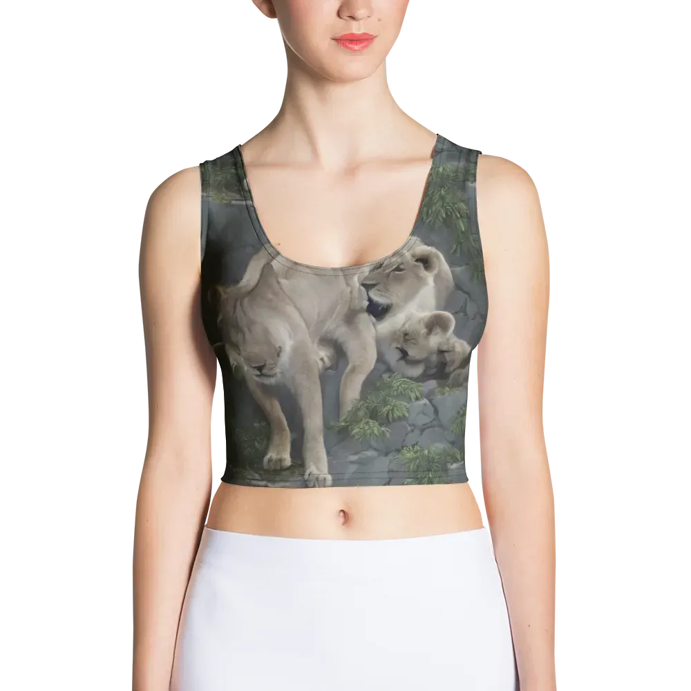Tessellation on Crop Top — Front