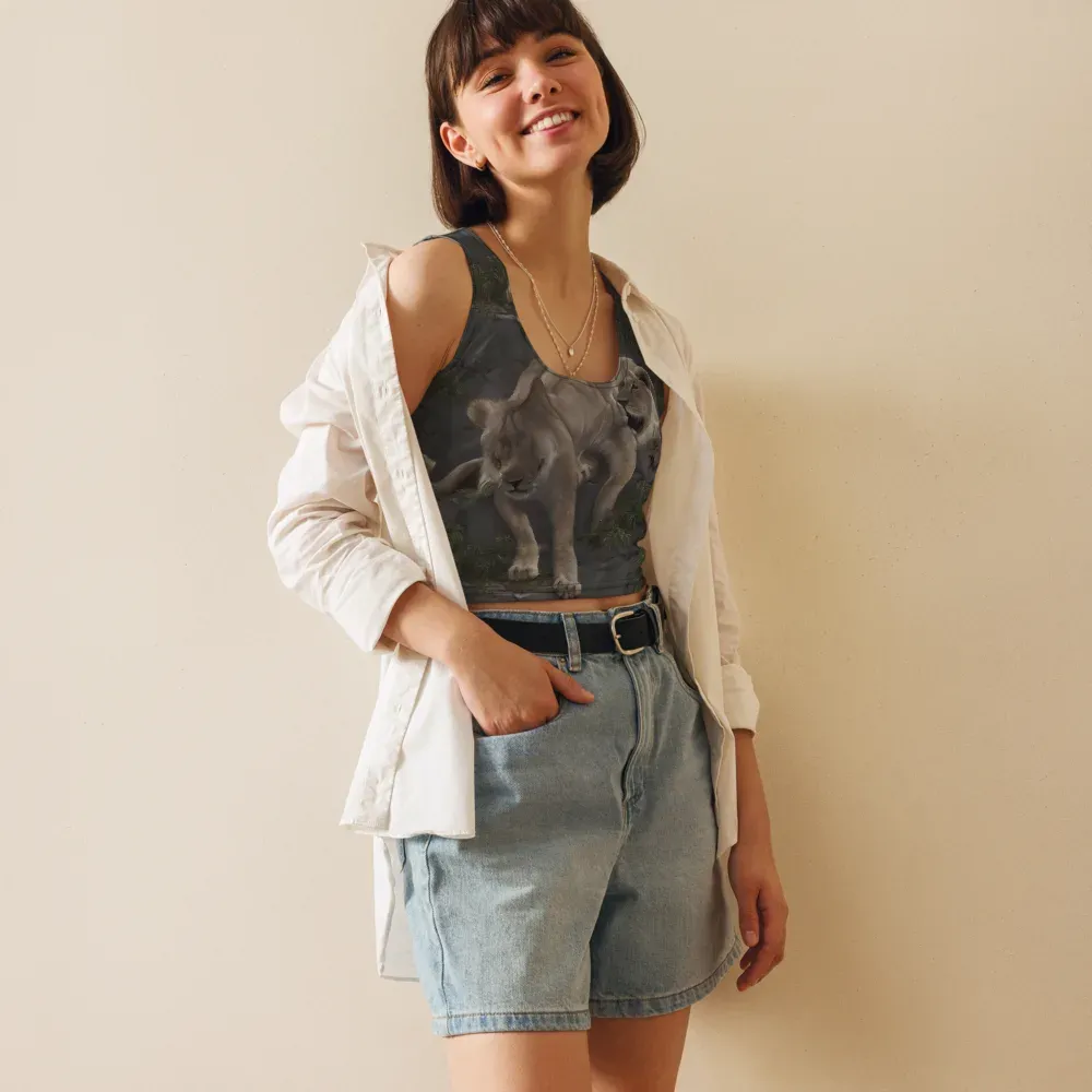 Tessellation on Crop Top — Front