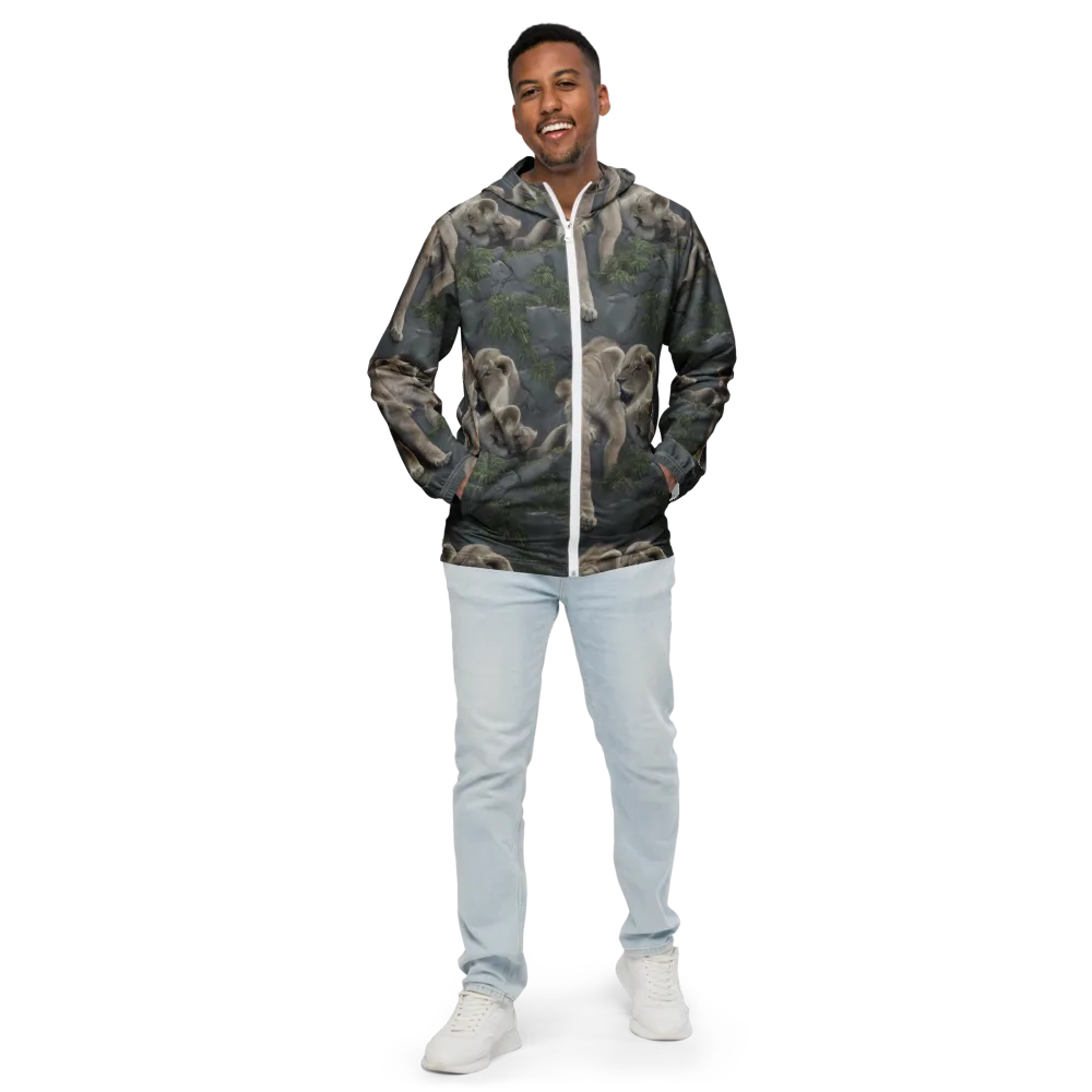 Tessellation on Men's Windbreaker — Front