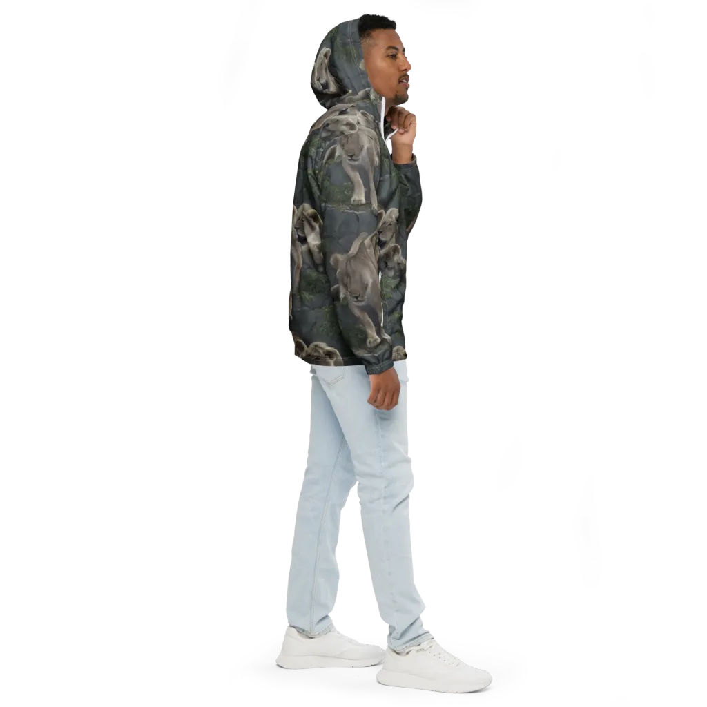 Tessellation on Men's Windbreaker — Right