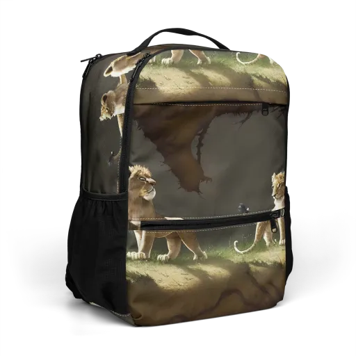 Intricate, Highly Detailed, Cinematic on a Utility Backpack