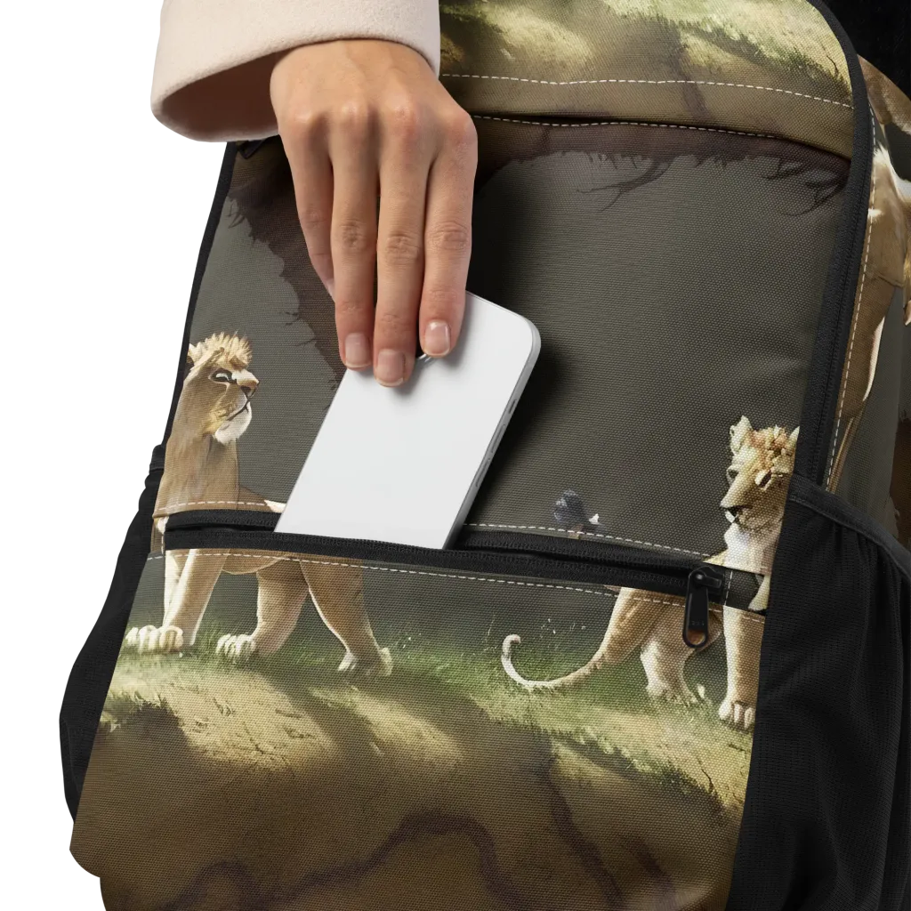 Intricate, Highly Detailed, Cinematic on Utility Backpack — Product details