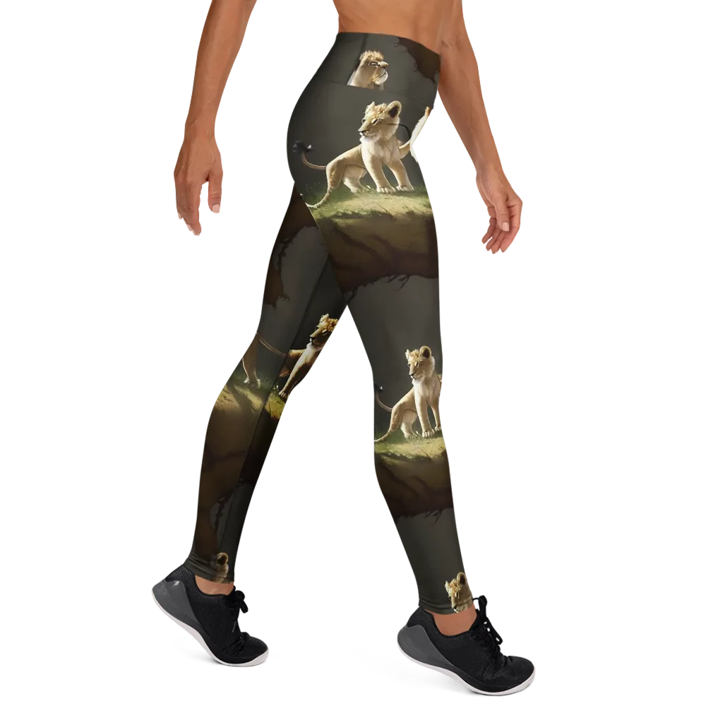 Intricate, Highly Detailed, Cinematic on Yoga Leggings — Right