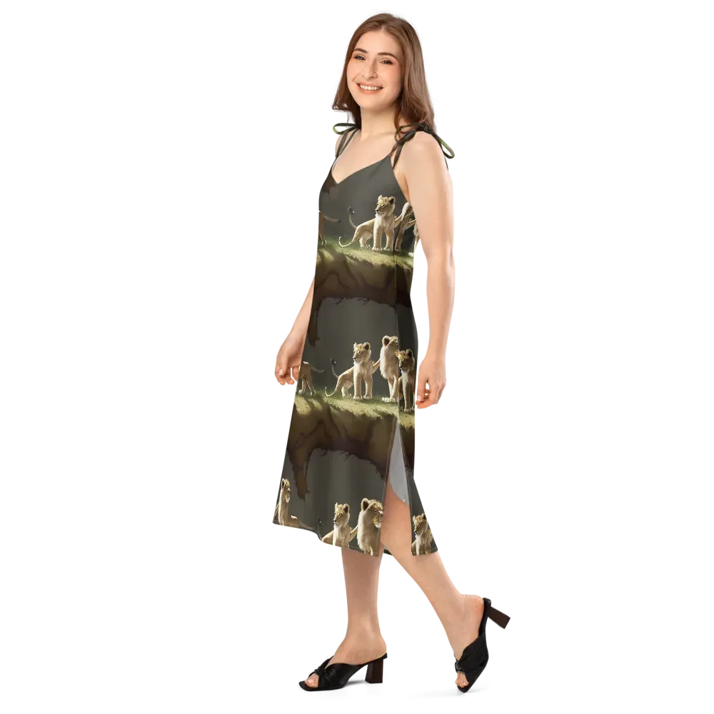 Intricate, Highly Detailed, Cinematic on Slip Dress — Left Front