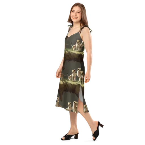 Intricate, Highly Detailed, Cinematic on a Slip Dress