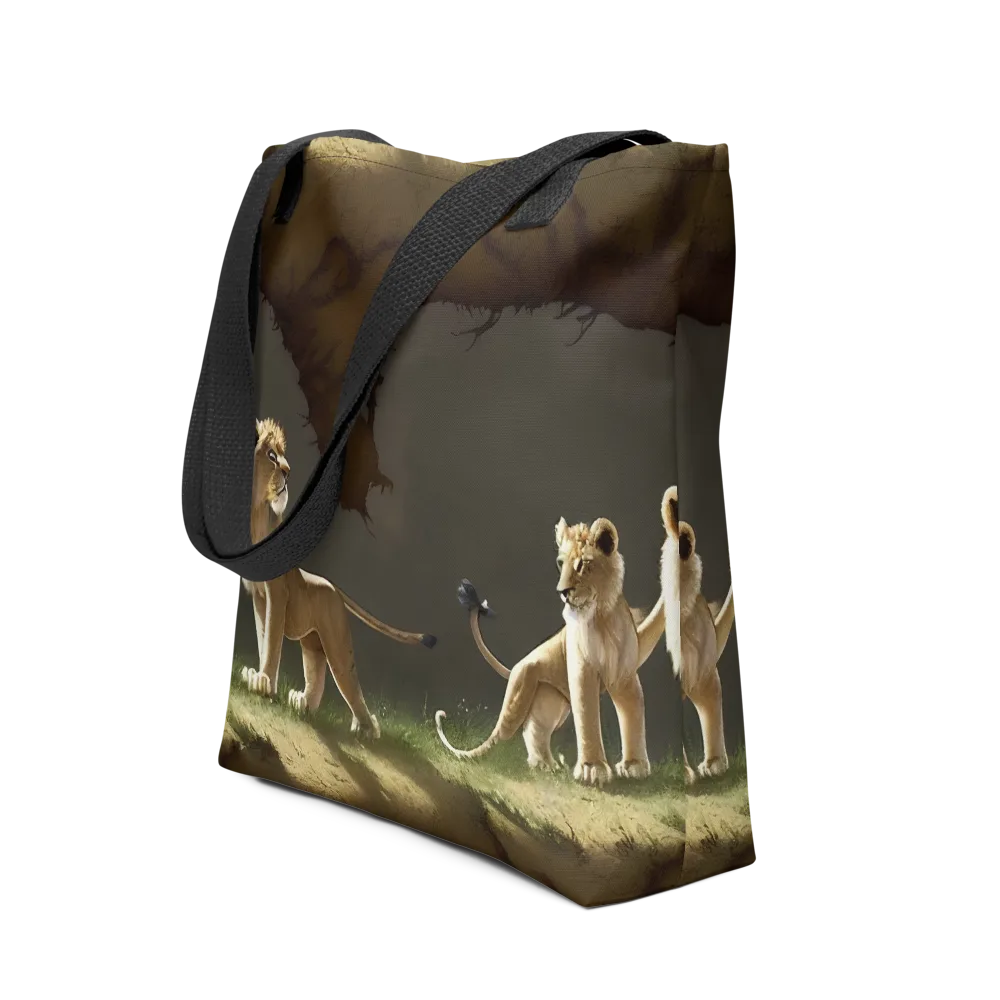 Intricate, Highly Detailed, Cinematic on Tote Bag — Front