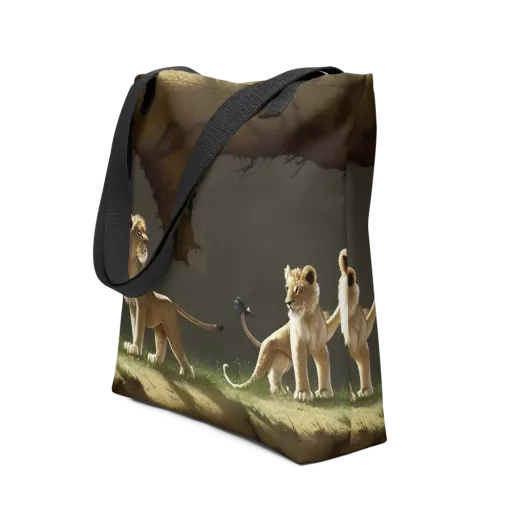 Intricate, Highly Detailed, Cinematic on a Tote Bag