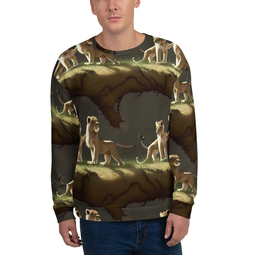 Intricate, Highly Detailed, Cinematic on Sweatshirt — Front