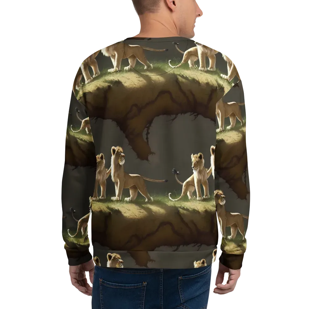 Intricate, Highly Detailed, Cinematic on Sweatshirt — Back