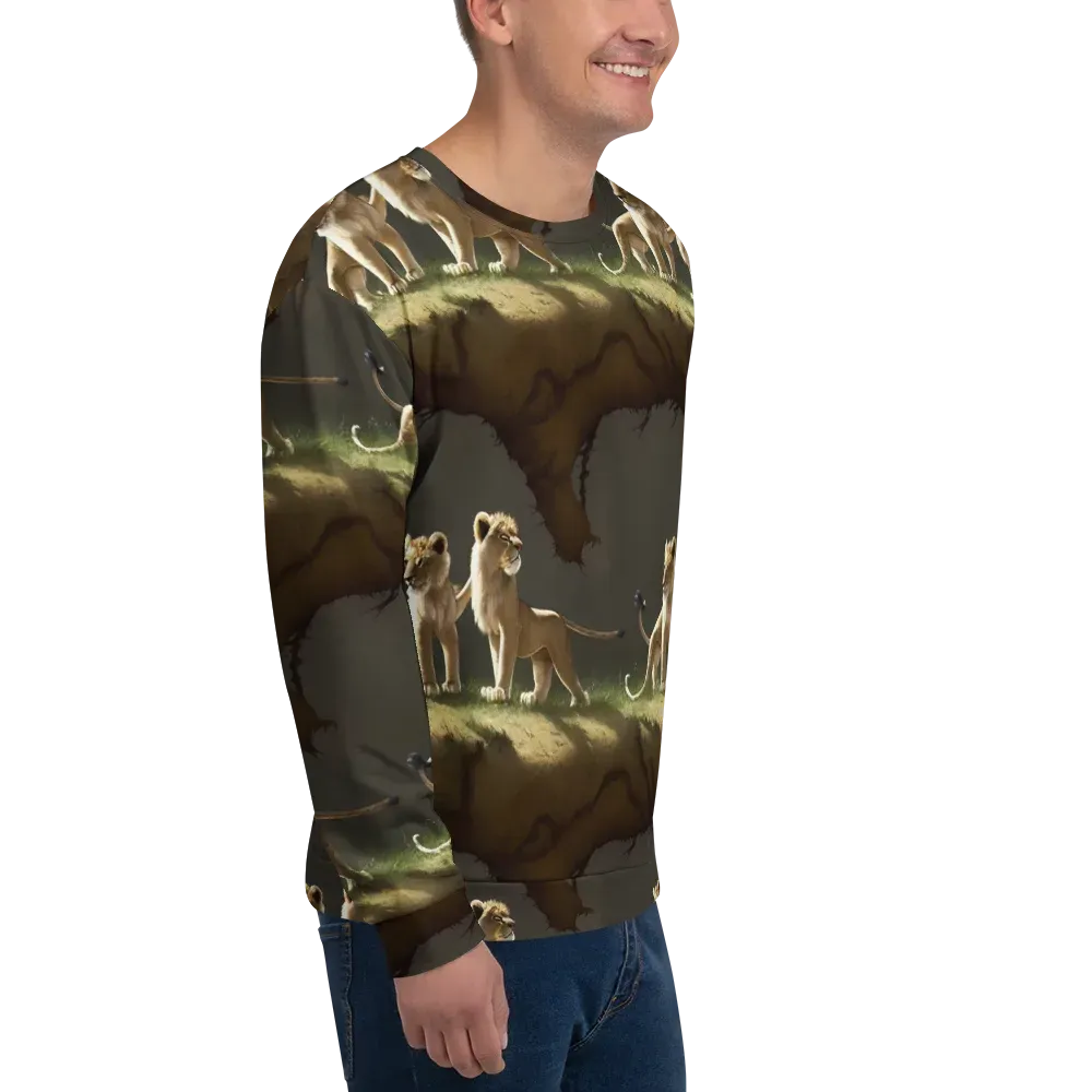 Intricate, Highly Detailed, Cinematic on Sweatshirt — Right Front