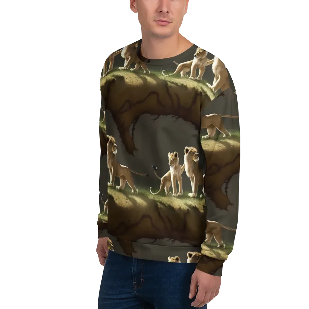Intricate, Highly Detailed, Cinematic on Sweatshirt — Left Front