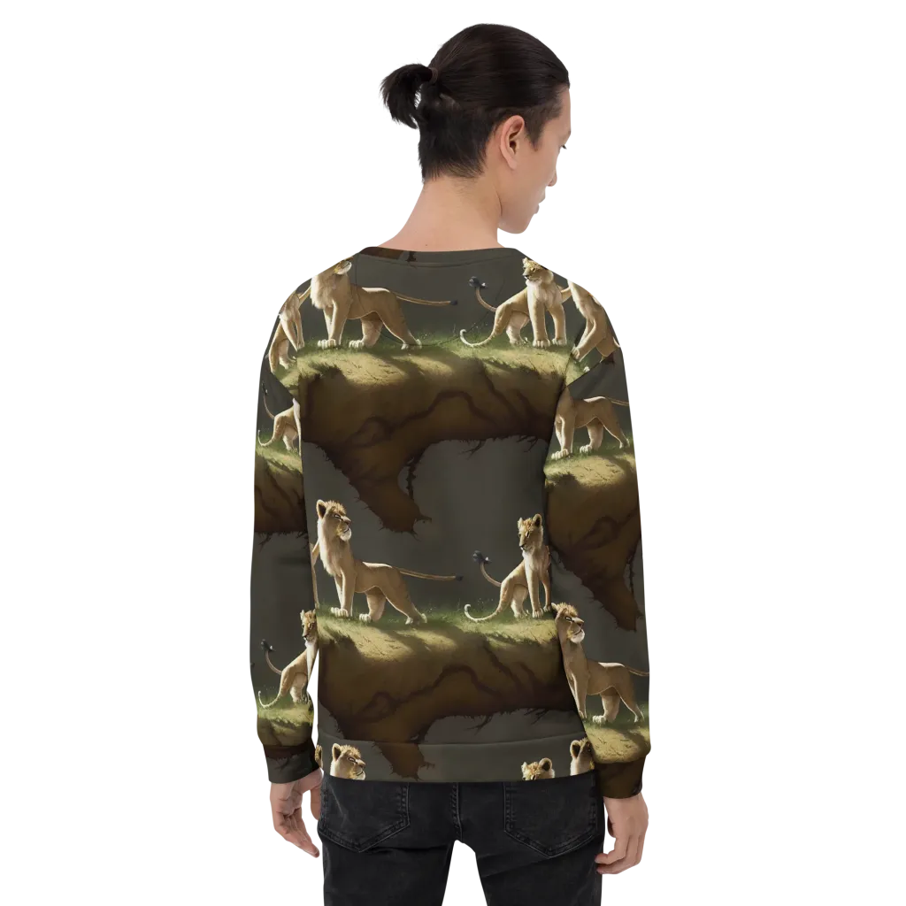 Intricate, Highly Detailed, Cinematic on Sweatshirt — Back
