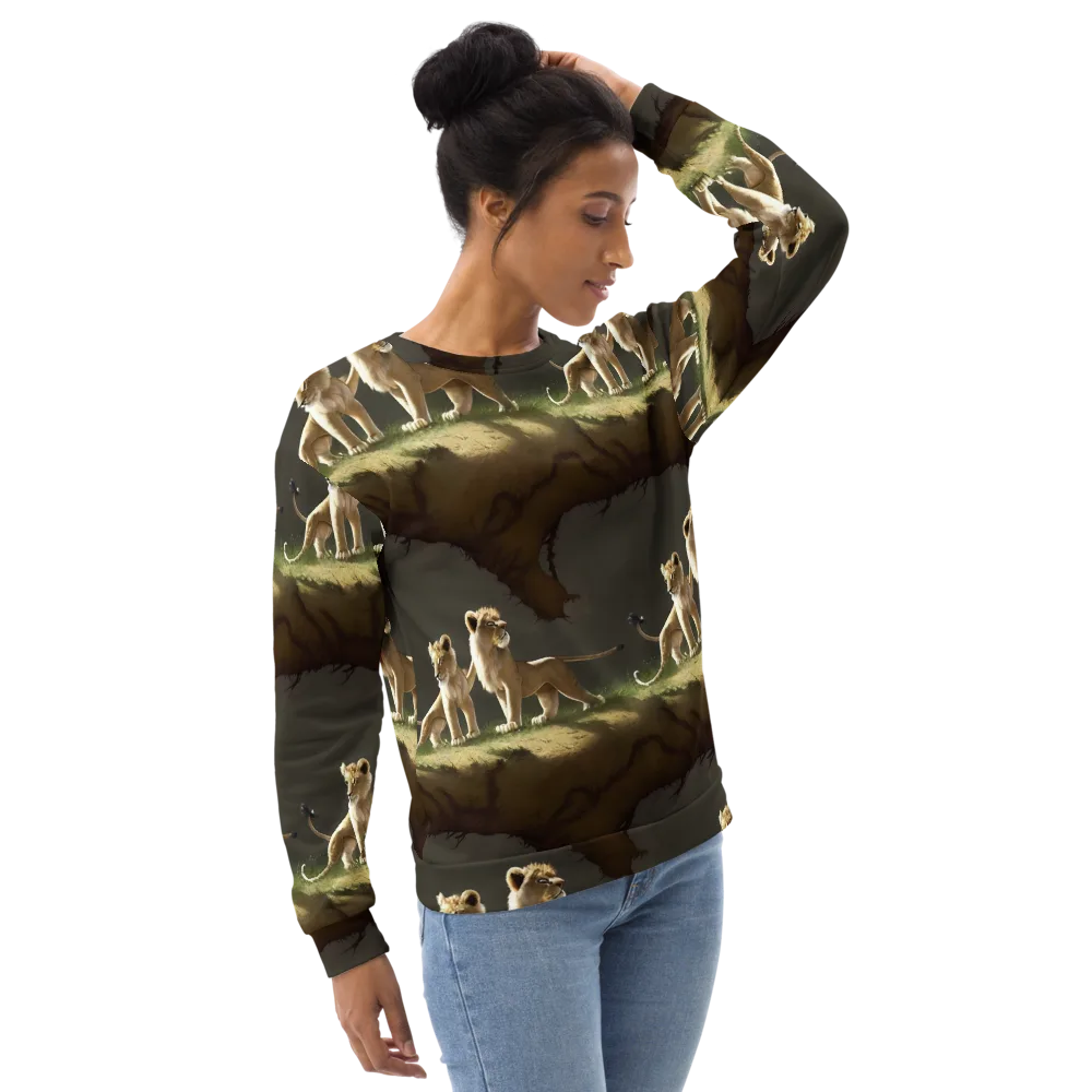 Intricate, Highly Detailed, Cinematic on Sweatshirt — Right Front