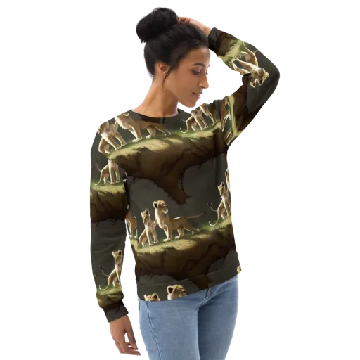 Intricate, Highly Detailed, Cinematic on a Sweatshirt