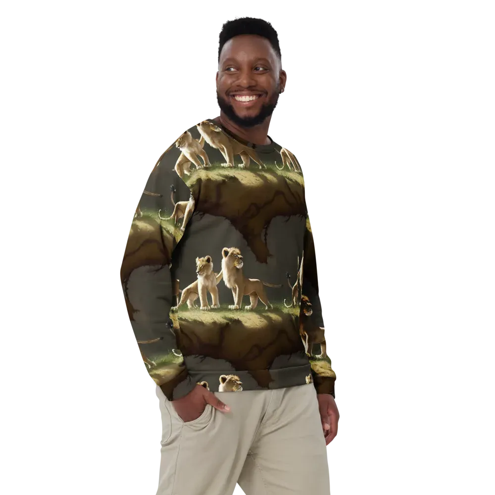 Intricate, Highly Detailed, Cinematic on Sweatshirt — Front