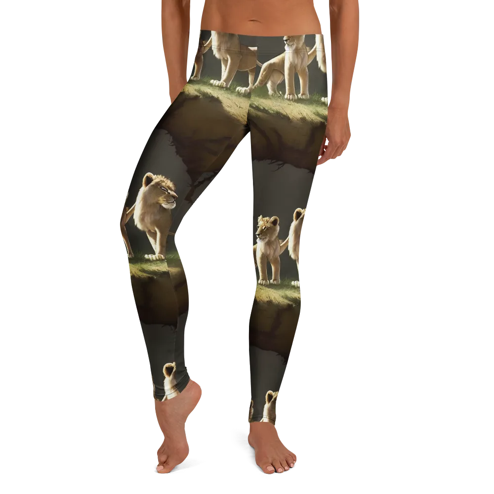 Intricate, Highly Detailed, Cinematic on Leggings — Front