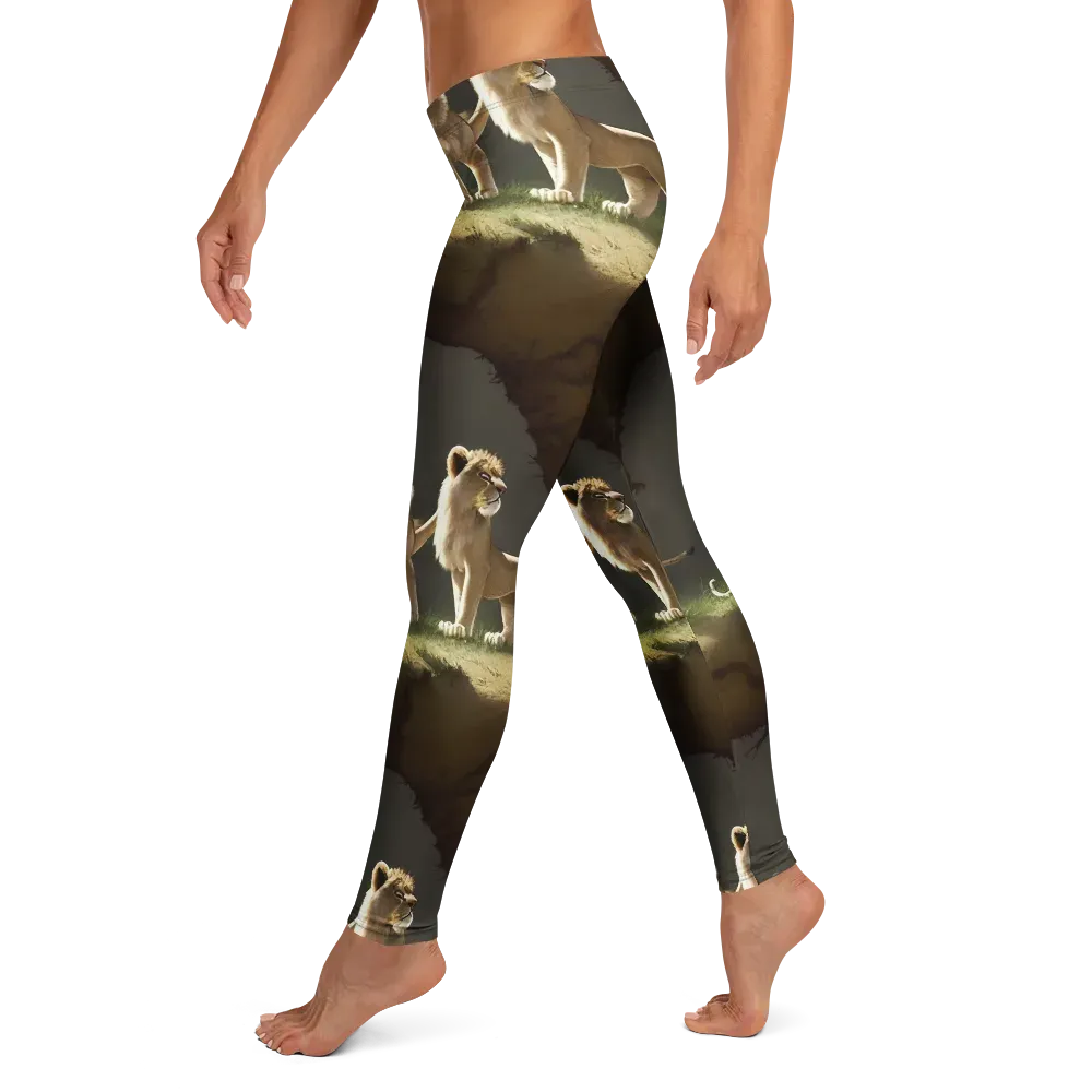 Intricate, Highly Detailed, Cinematic on Leggings — Left