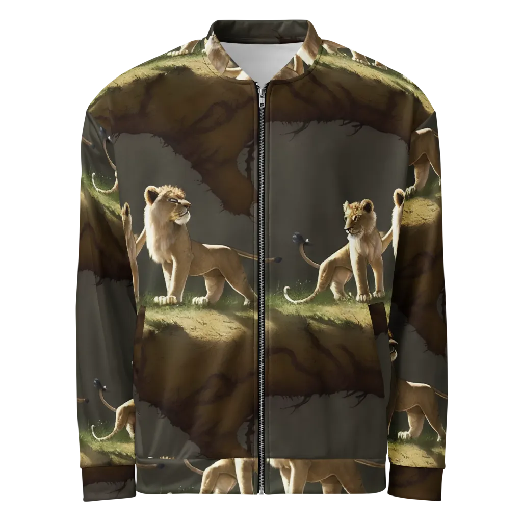 Intricate, Highly Detailed, Cinematic on Bomber Jacket — Front