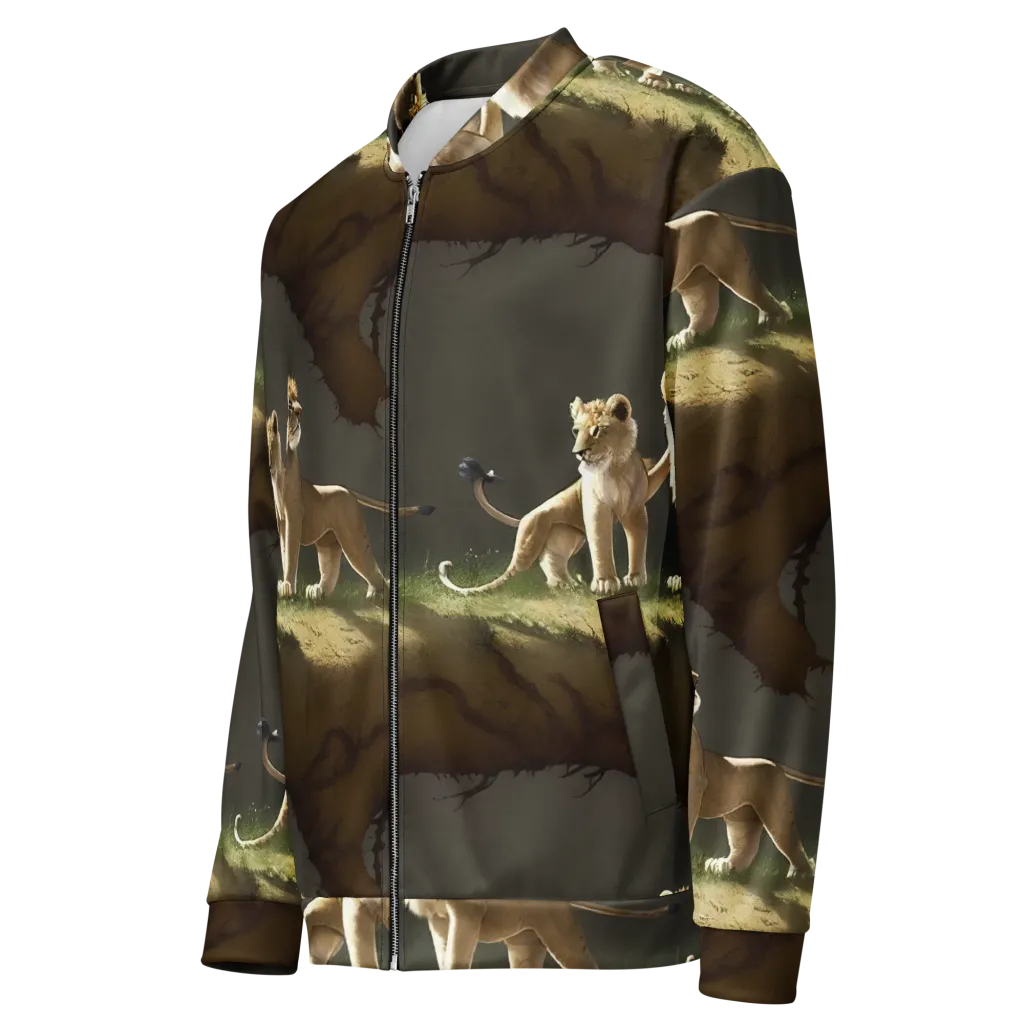 Intricate, Highly Detailed, Cinematic on Bomber Jacket — Left Front