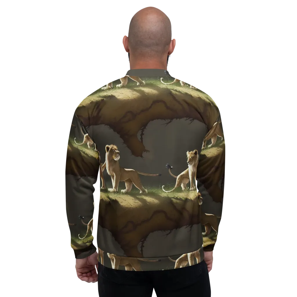 Intricate, Highly Detailed, Cinematic on Bomber Jacket — Back