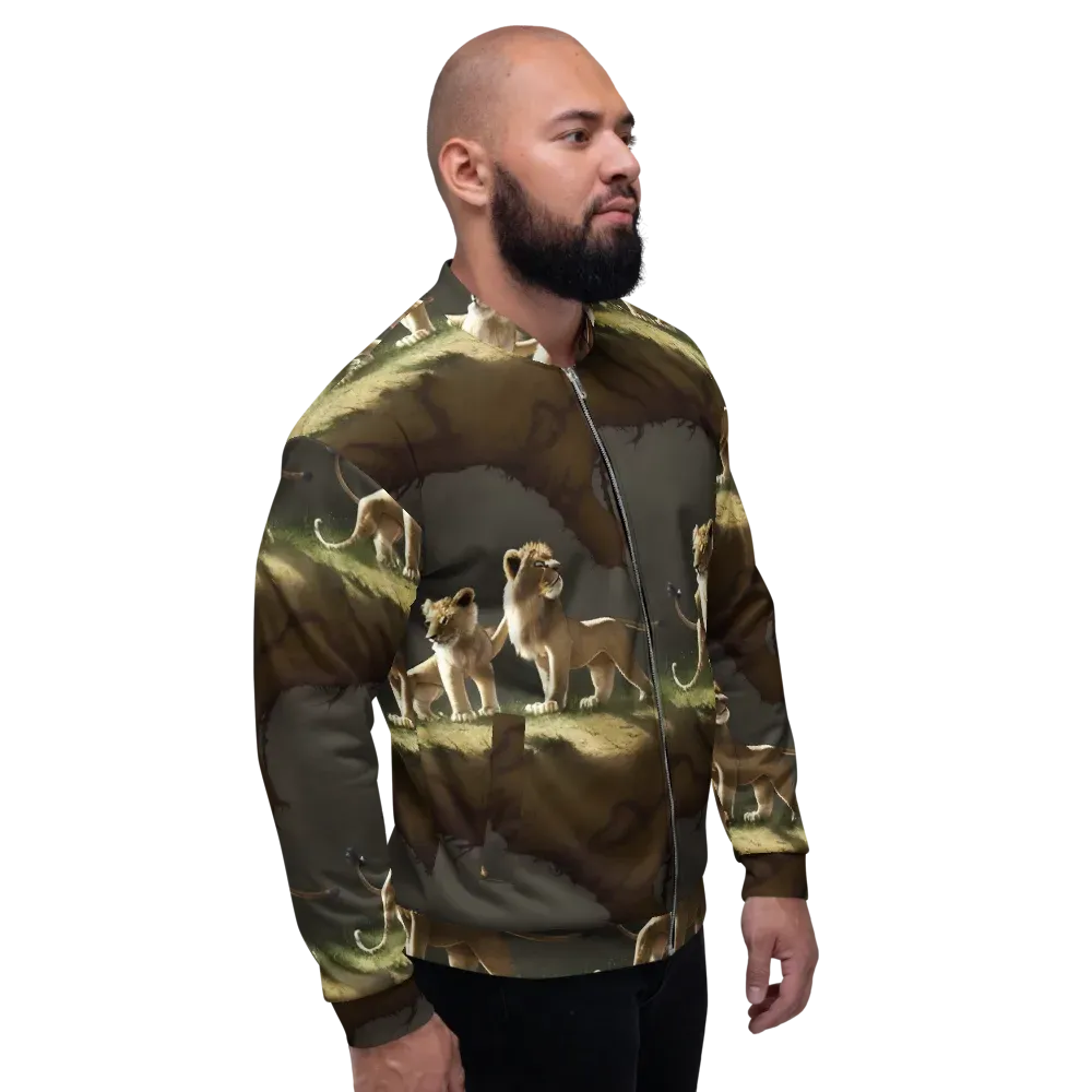Intricate, Highly Detailed, Cinematic on Bomber Jacket — Right
